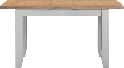 WINDSOR EXTENDING DINING TABLES - PEBBLE GREY/OAK (WBF)