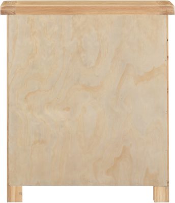 Windsor Low Bookcase - Natural Oak (WBF)