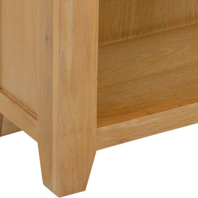 Windsor Low Bookcase - Natural Oak (WBF)