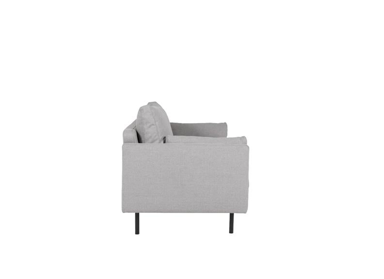 Wren Greige Sofa - side view
