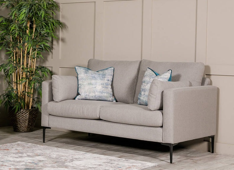 Wren Greige 2 Seat Sofa - room