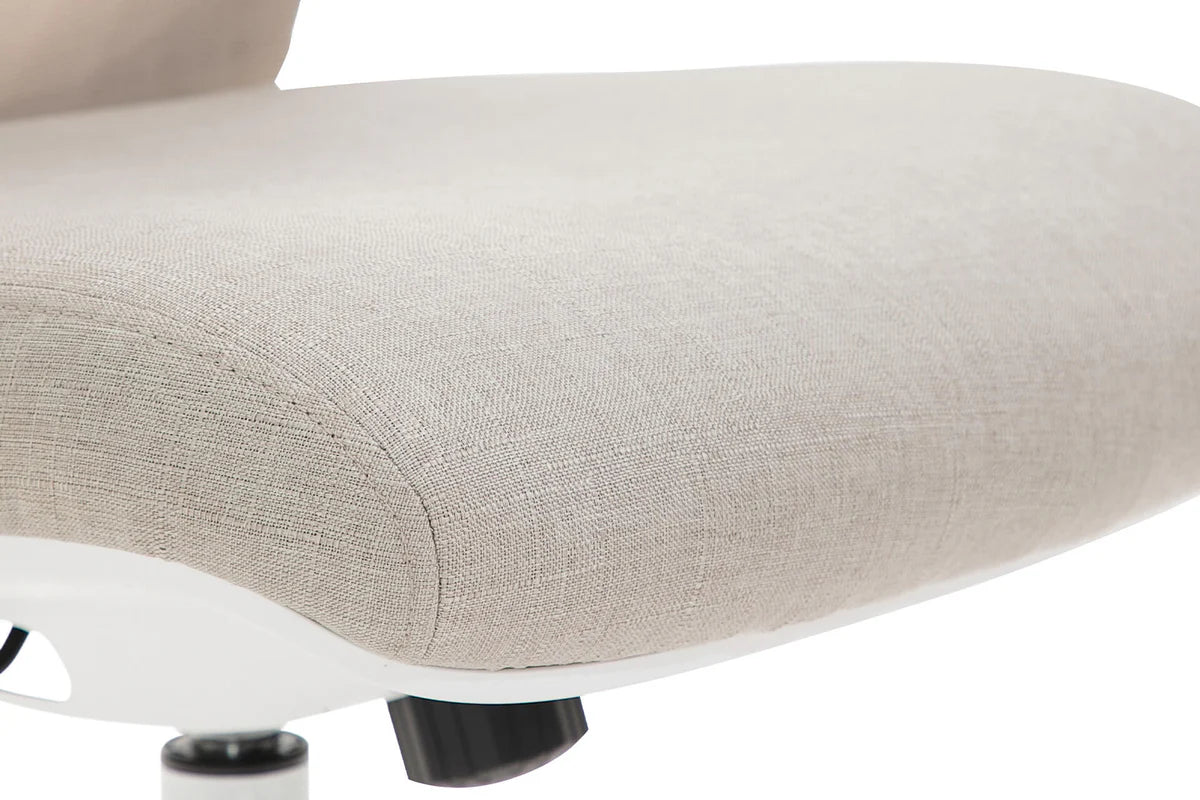 Zeke Natural Home Office Chair - seat