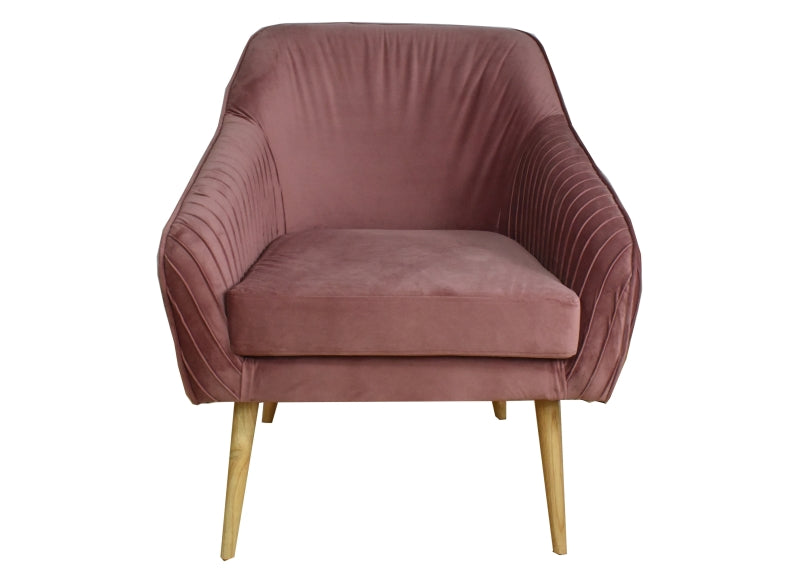 19079 Chair Pink Colour - front