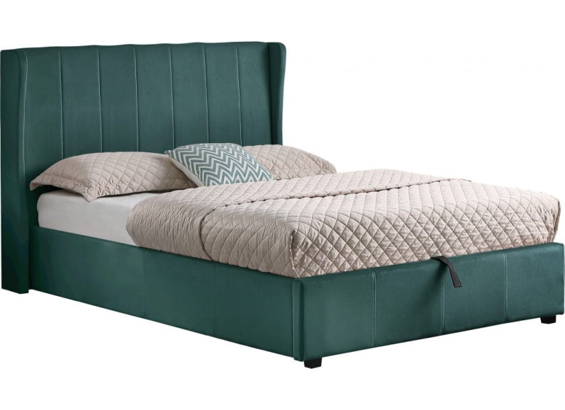Amelia Plus Green Storage Bed