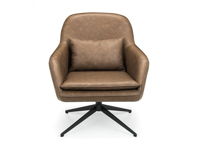 Bowery Faux Leather Chair