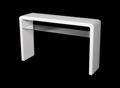 Clarus White Large Console Table