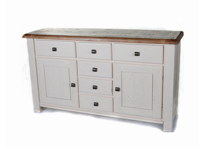 Danube White & Oak 1.6m Sideboard