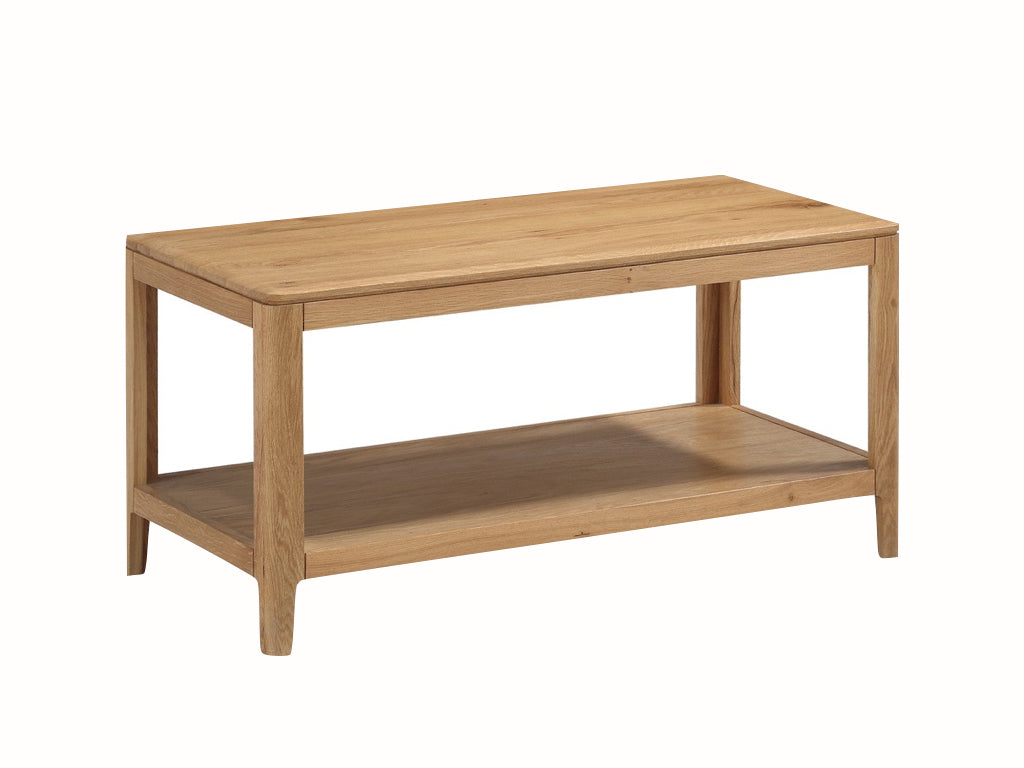 Dunmore Oak Coffee Table W/Shelf
