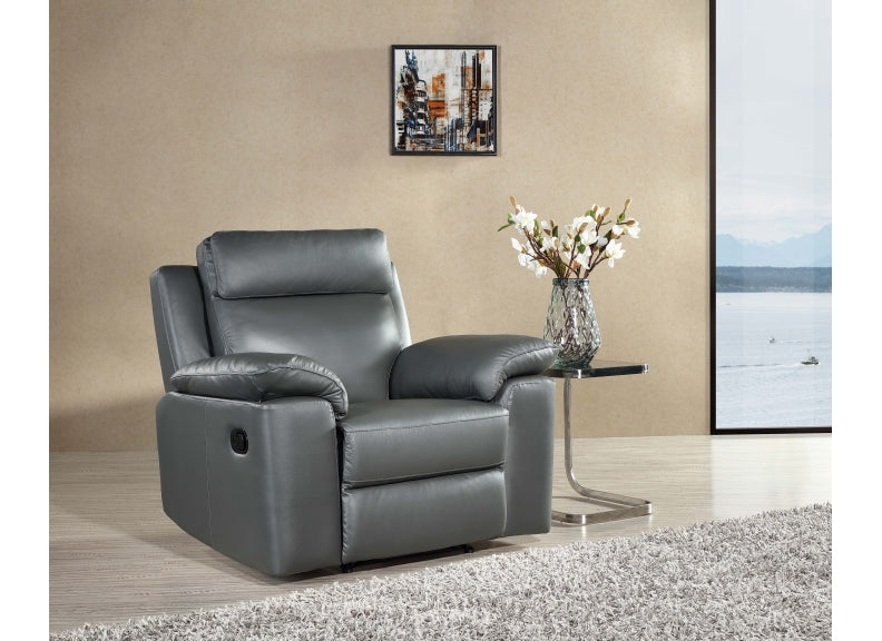 Enzo Grey Armchair - room