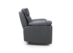 Enzo Grey Armchair - side