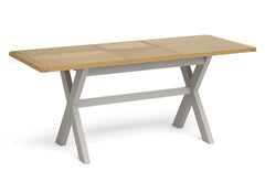 Guildford Cross Dining Table - open