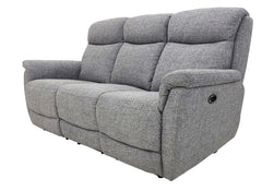 Kent Fabric Reclining Three Seat sofa - 1