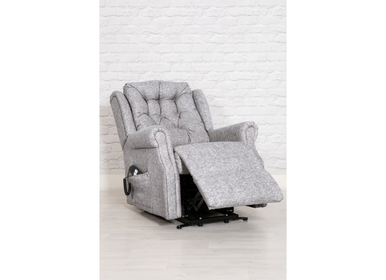 Milton Lift & Recline Zinc Chair - recline