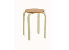 Olive Cream stool
