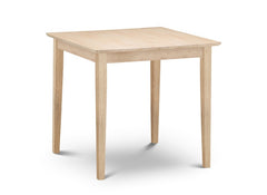 Rufford Natural Extending Table - closed