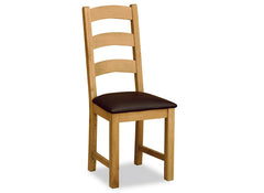 Salisbury PU Seat Ladder Back Chair