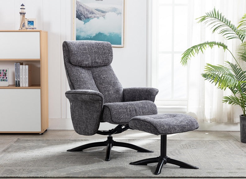 Taylor Chair With Stool - 1