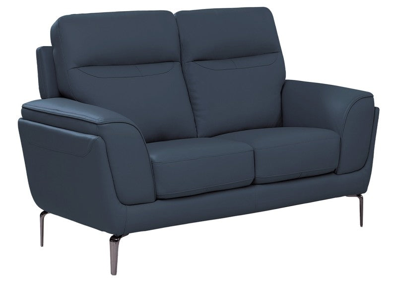 Vitalia Two Seat Indigo Blue Sofa