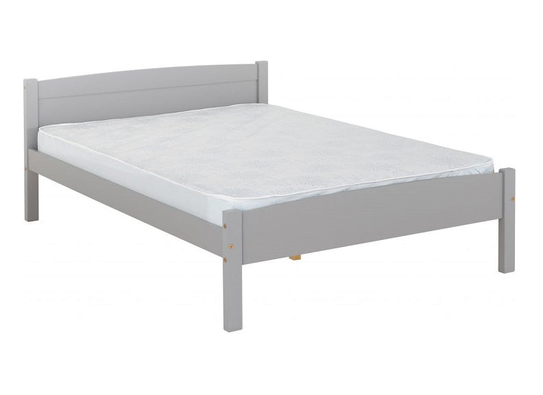 Amber Grey Bed - 4ft6