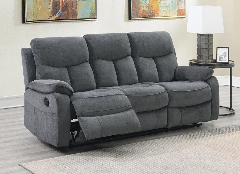 Farah Grey Fabric 3RR Sofa