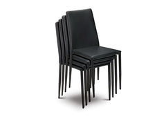 Jazz Black Chairs - stacked