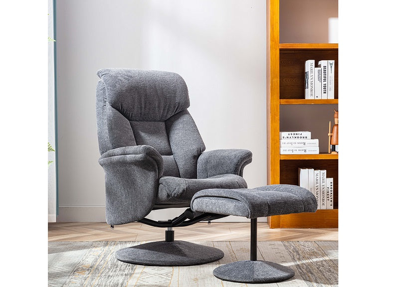 Kenmare Light Farah Grey Chair - front