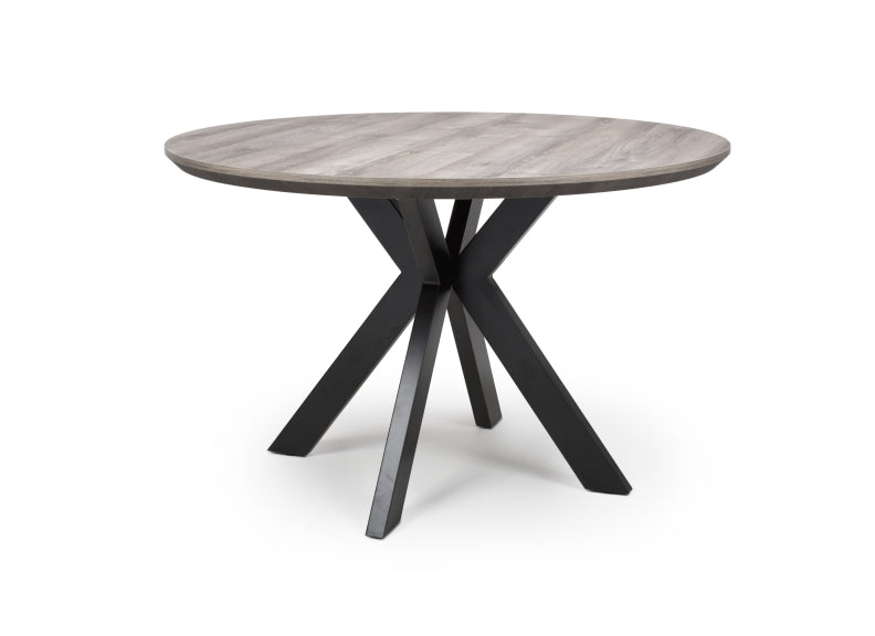 Manhattan Large Round Grey Table