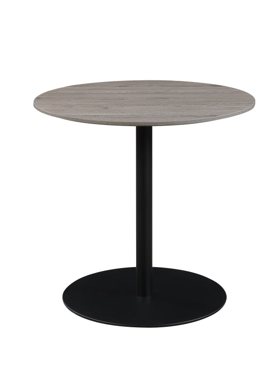 Manhattan Small Round Grey Wood Table